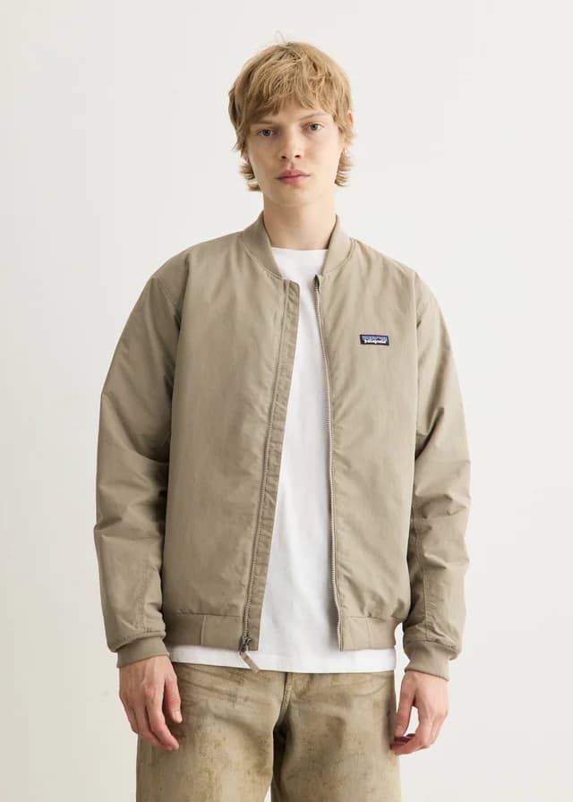 Patagonia Isthmus Deck Jacket in Seabird Grey, image 1 of 1 from Incu