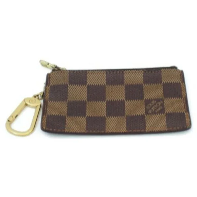 Louis Vuitton Impossible Ultra Rare 1st Damier Ebene Pochette Cles Key Pouch in Brown Leather from Bagriculture, photo 1 of 1