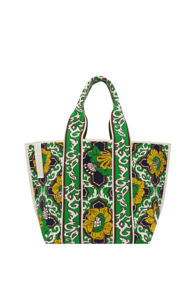 2601 - SUMMER 26 LIANA JACQUARD MAXI TOTE, image 1 of 1 from Alemais