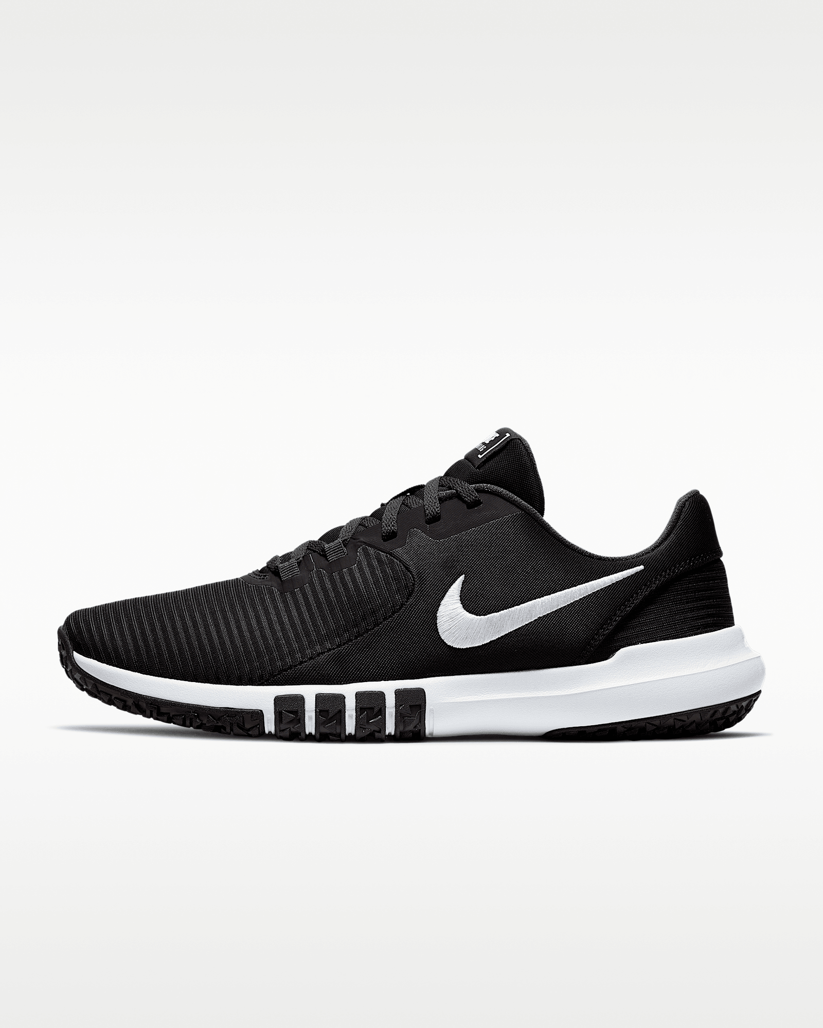 Nike Flex Control 4 in Black/Dark Smoke Grey/Smoke Grey/White, image 1 of 1 from Nike