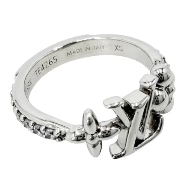 Ring Monogram Flower LV Iconic XS Silver in Silver from The Reluxe, photo 1 of 1