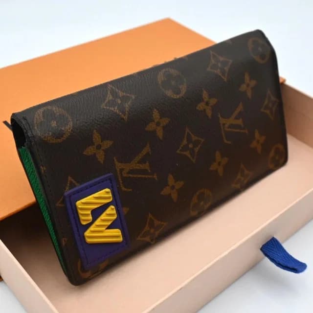 Louis Vuitton Monogram Rubber Portefeuille Brazza NM Wallet from The Reluxe, photo 1 of 1