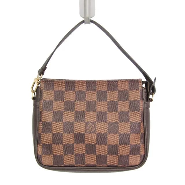 Louis Vuitton Damier Makeup Pouch N51982 Women's Handbag,Pouch Brown in Brown Damier Canvas from Elady, photo 1 of 1