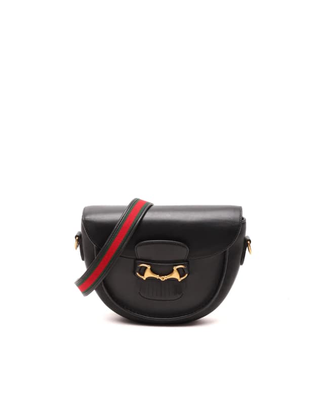 Gucci Horsebit Crossbody Bag in Suede from A Retro Tale, photo 1 of 1
