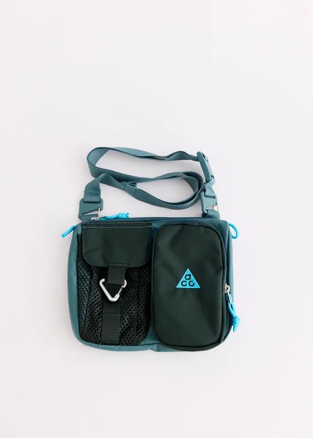 Nike ACG 'DAYMAX' Cross-body Bag in MINERAL SLATE/BLACK SPRUCE/BAL, image 1 of 1 from Incu