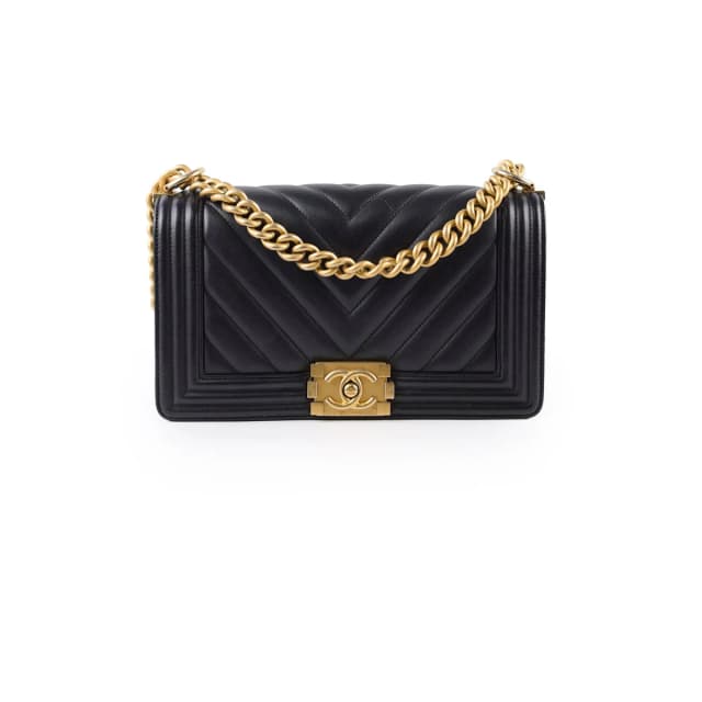 Chanel Old Medium Chevron Lambskin Series 25 in Lambskin from The Purse Affair, photo 1 of 1