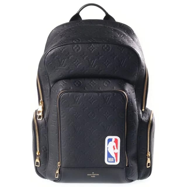 Louis Vuitton Nba Collaboration Monogram Empreinte Basket Backpack Black Leather in Black Leather from The Reluxe, photo 1 of 1