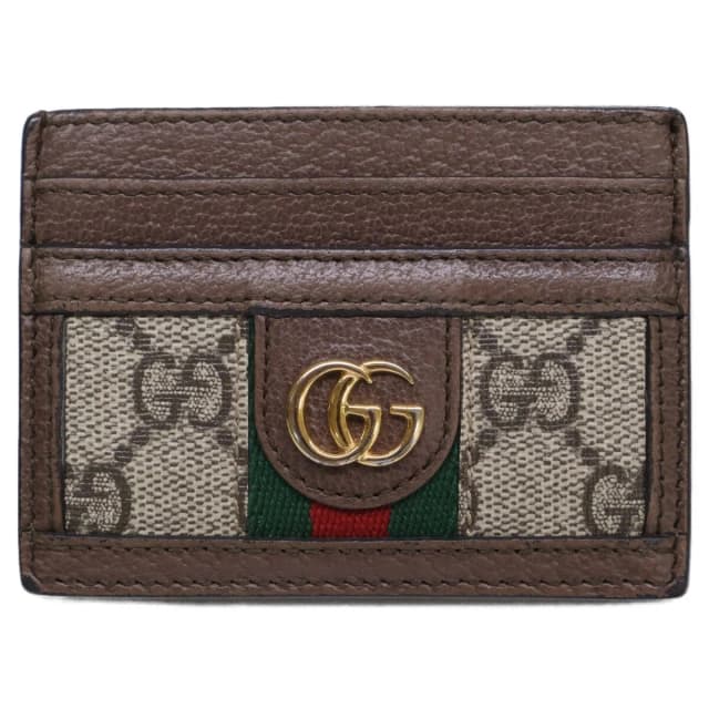 Gucci Ophidia GG Supreme Card Holder in Canvas from The Reluxe, photo 1 of 1