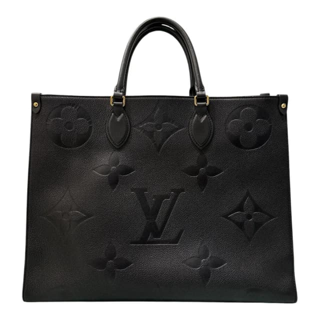 Louis Vuitton Empreinte On The Go Black Monogram Tote Bag in Black from The Reluxe, photo 1 of 1
