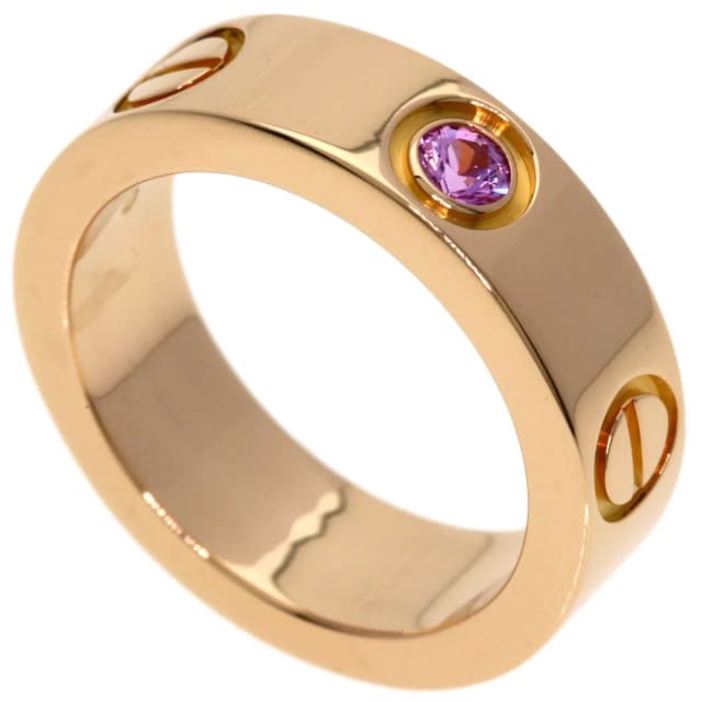 Cartier Love Ring Sapphire 47 18K Pink Gold in Pink from The Reluxe, photo 1 of 1