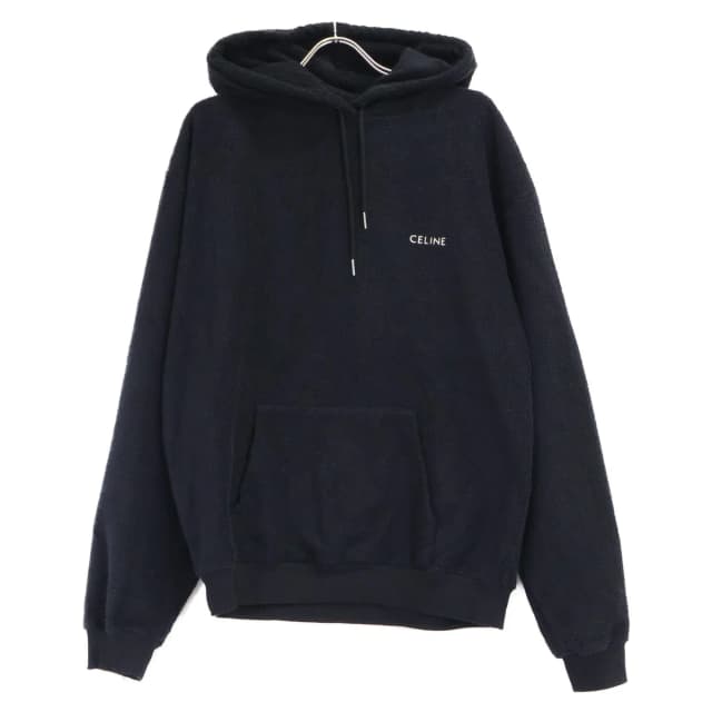 Celine Logo Embroidery Terry Pile Pullover Hoodie XL from The Reluxe, photo 1 of 1