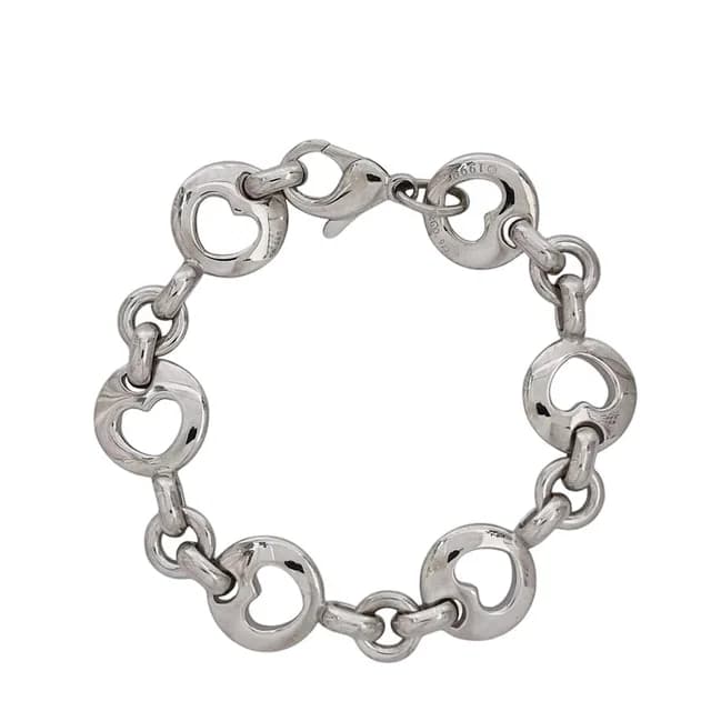 Tiffany & Co. Heart Bracelet Silver 925 Sterling in Silver from The Reluxe, photo 1 of 1