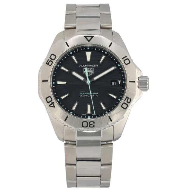 TAG Heuer Aquaracer WBP1114 40mm Stainless Steel Watch from H&T, photo 1 of 1