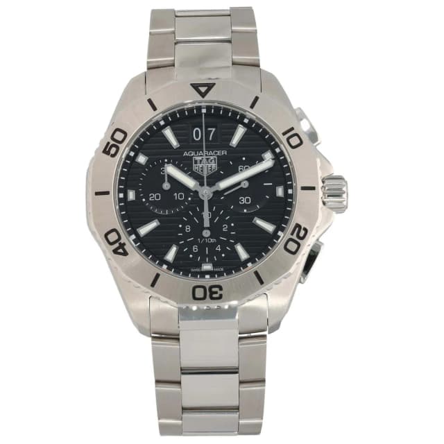 TAG Heuer Aquaracer CBP1110 40mm Stainless Steel Watch from H&T, photo 1 of 1