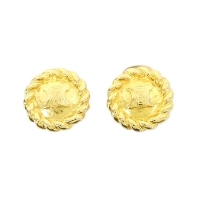 Celine Vintage Earrings Gold in Gold from The Reluxe, photo 1 of 1