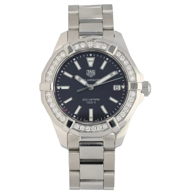 TAG Heuer Aquaracer WAY131P 35mm Stainless Steel Watch from H&T, photo 1 of 1