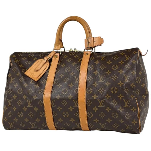 Louis Vuitton Keepall 45 Boston Bag Monogram Brown in Brown from The Reluxe, photo 1 of 1