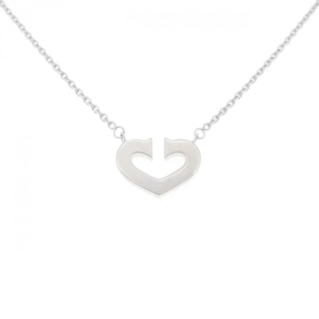 Cartier C Necklace White Gold in White from The Reluxe, photo 1 of 1