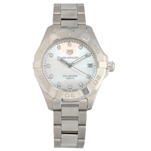 TAG Heuer Aquaracer WBD1314 32mm Stainless Steel Watch from H&T, photo 1 of 1