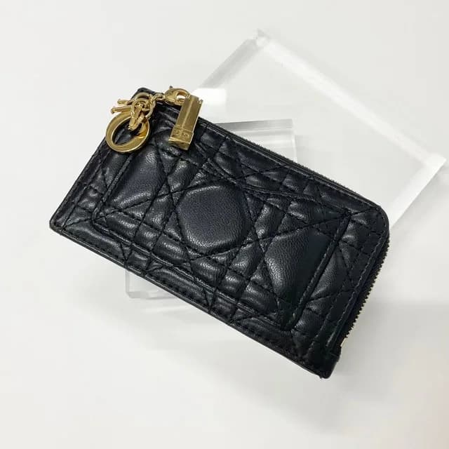 Dior Cosmos Cannage Fragment Case Card in Lambskin from The Reluxe, photo 1 of 1