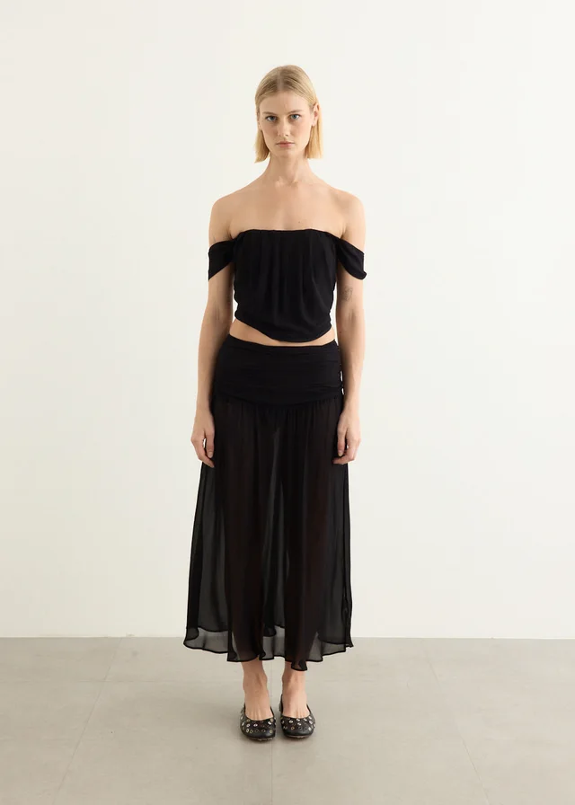 MIAOU Ada Corset in BLACK, image 1 of 1 from Incu