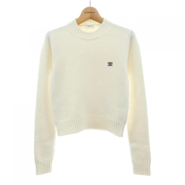Celine Knit Sweater Beige in Beige Cashmere from The Reluxe, photo 1 of 1