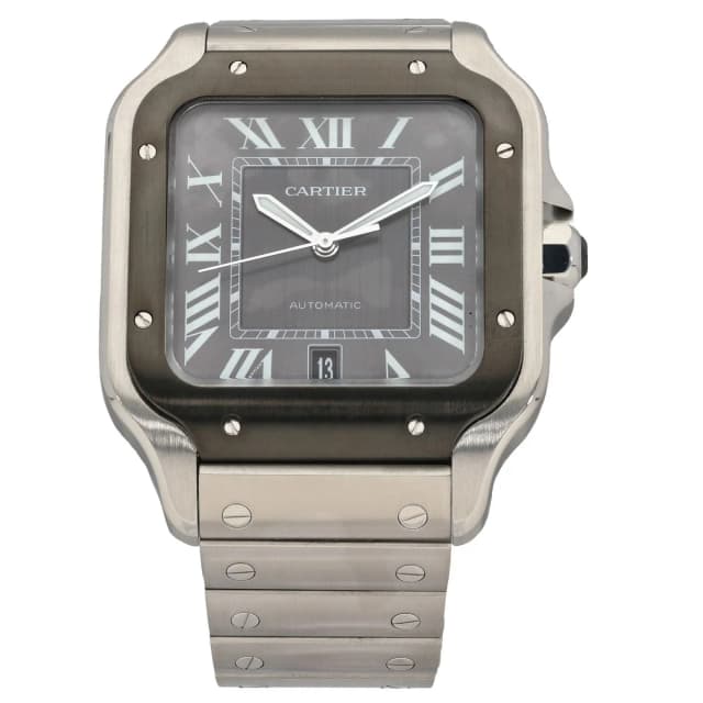 Santos De Cartier WSSA0037 40mm Stainless Steel Watch from H&T, photo 1 of 1