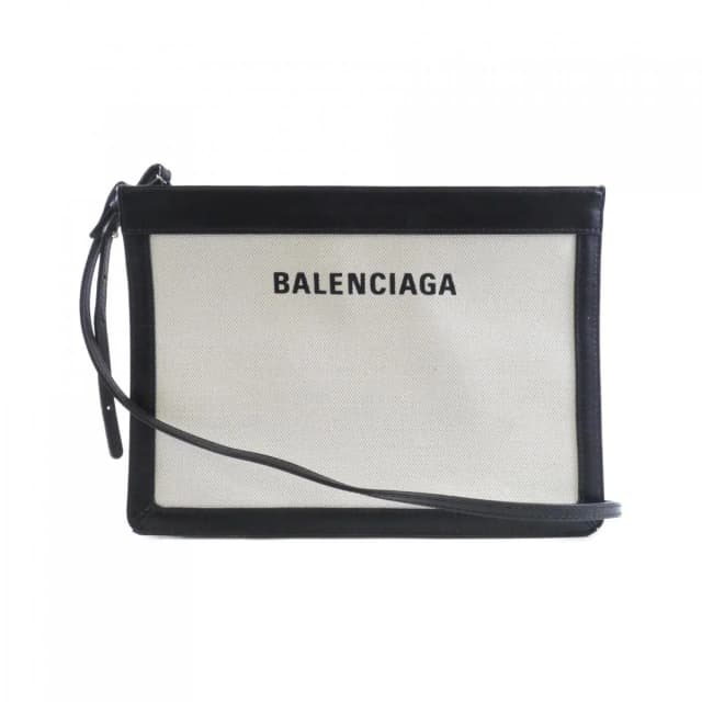 Balenciaga Navy Pochette Shoulder Bag in Navy Canvas from The Reluxe, photo 1 of 1