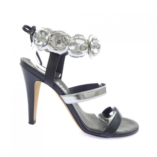 Chanel Sandals Black in Black from The Reluxe, photo 1 of 1