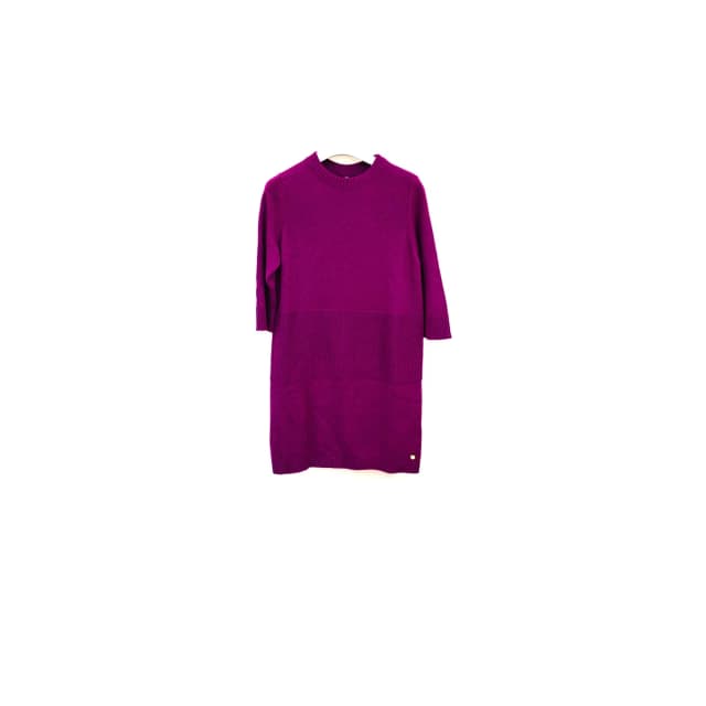 Hermès Long Sweater Purple (Anemone) Size 34 in Purple Cashmere from The Purse Affair, photo 1 of 1