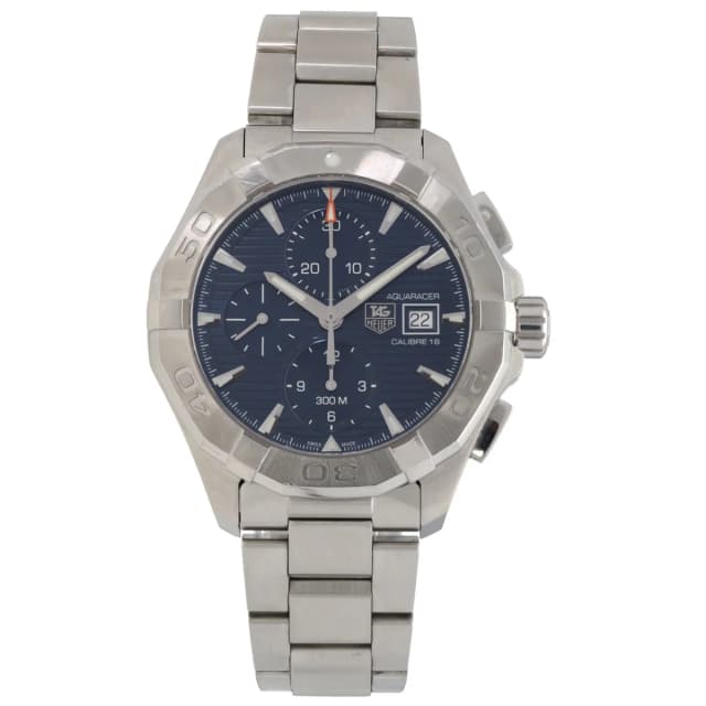 TAG Heuer Aquaracer CAY2112 43mm Stainless Steel Watch from H&T, photo 1 of 1