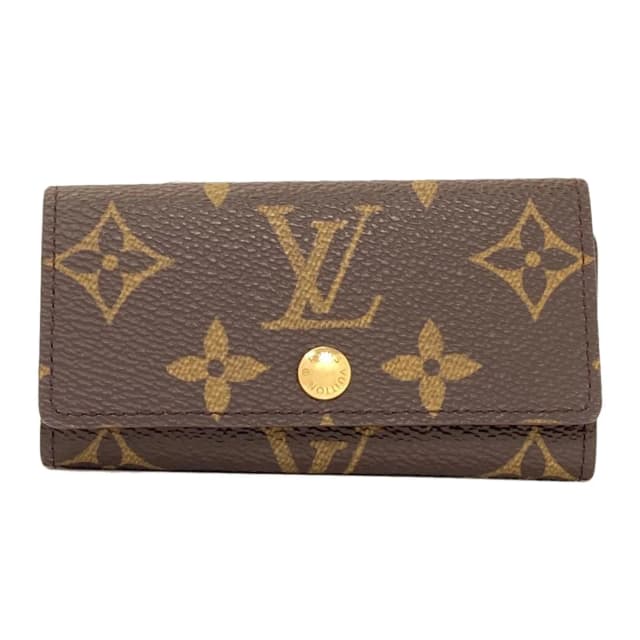 Louis Vuitton Multicles 4 Key Case Monogram Canvas Key Holder in Coated canvas from The Reluxe, photo 1 of 1